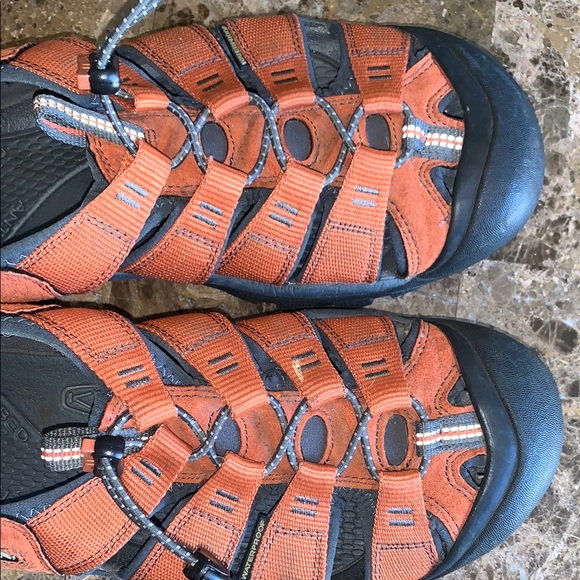 Keen Orange and Black Sandals for Outdoor Adventures main image 14